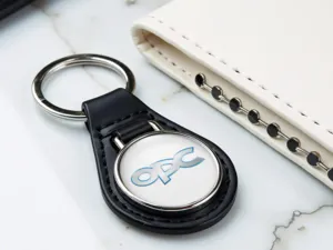 Opel Custom Leather Keyring Durable Modern Tuning Edge